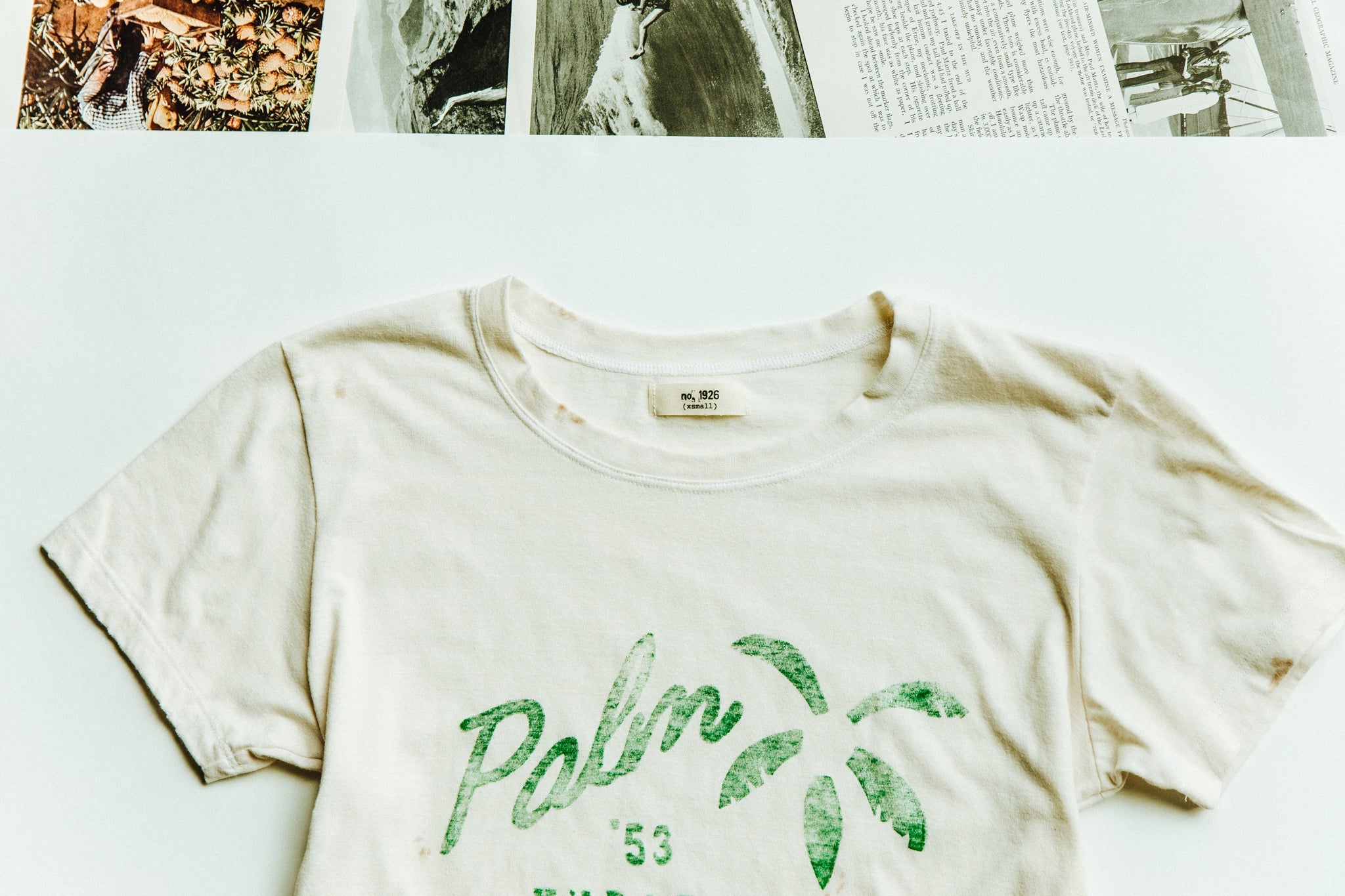 the "palm theatre" tee Tee Number 1926   